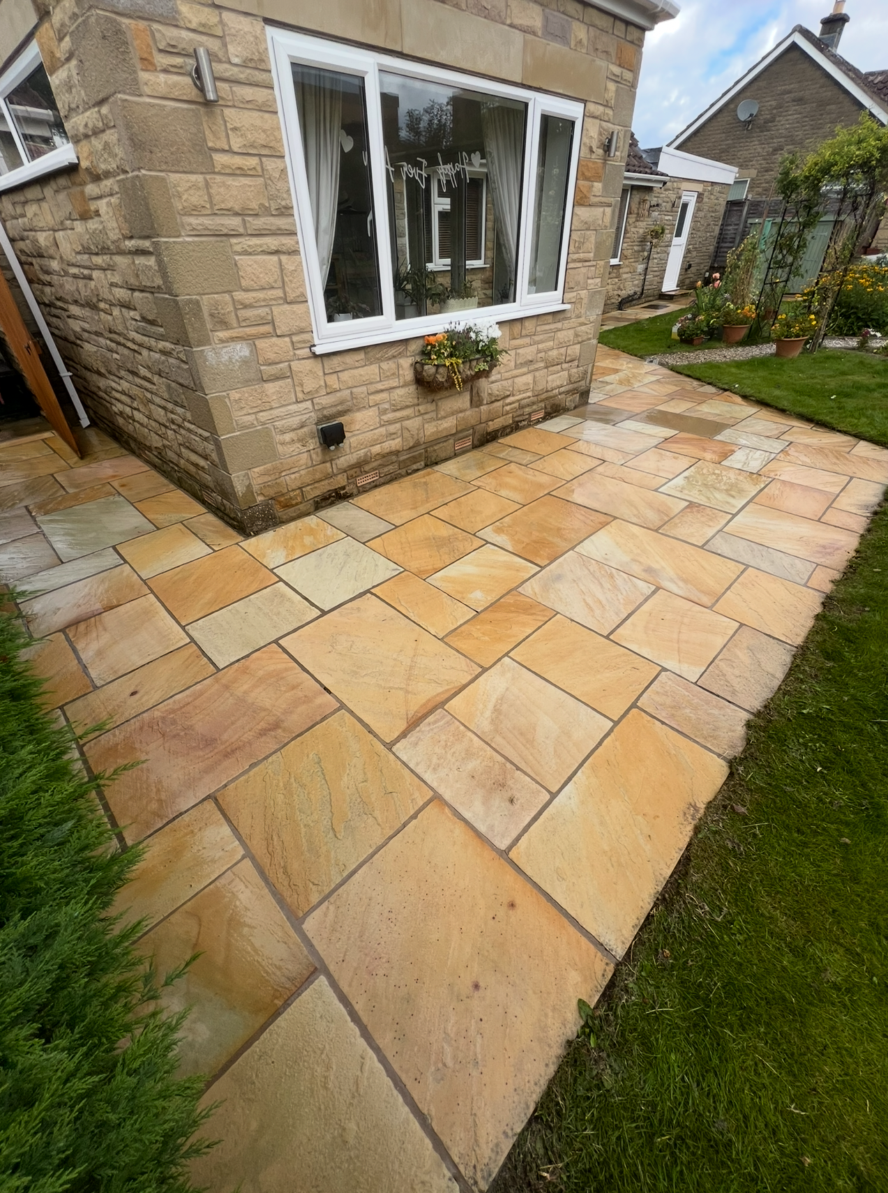 Pressure washing showcase